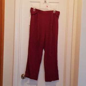 Forever 21 Red Dress Pants